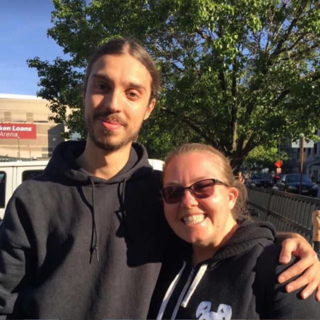 Amanda with Ed Winters